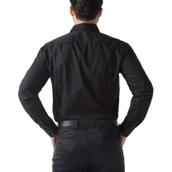 Paul Jones Men's Long Sleeves Button Down Dress Shirt XL - Picture 4 of 8